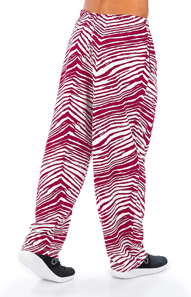 Amazon.com : Zubaz 00 NFL Men's Classic Zebra Print Left Hip