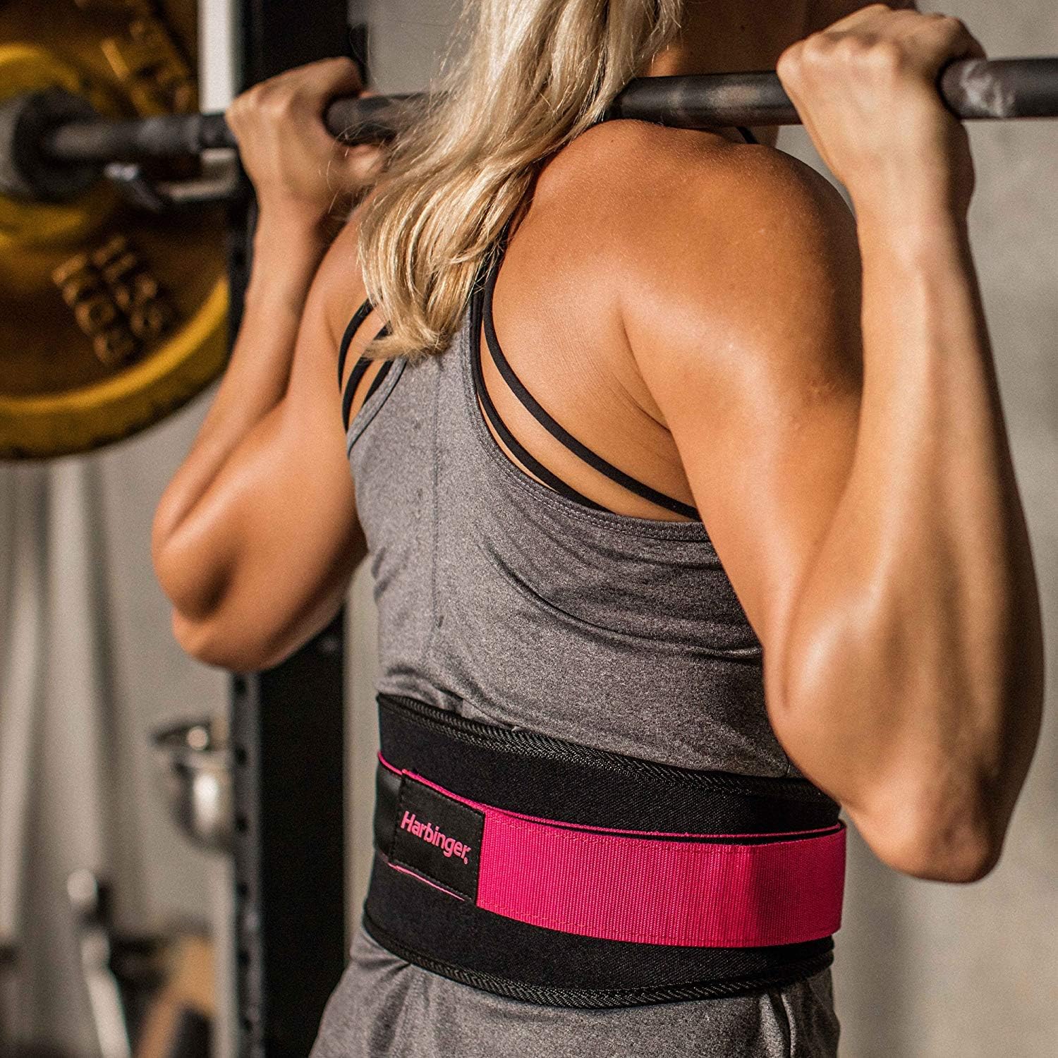 Harbinger Women's Training Belt Lifting Belt, pink