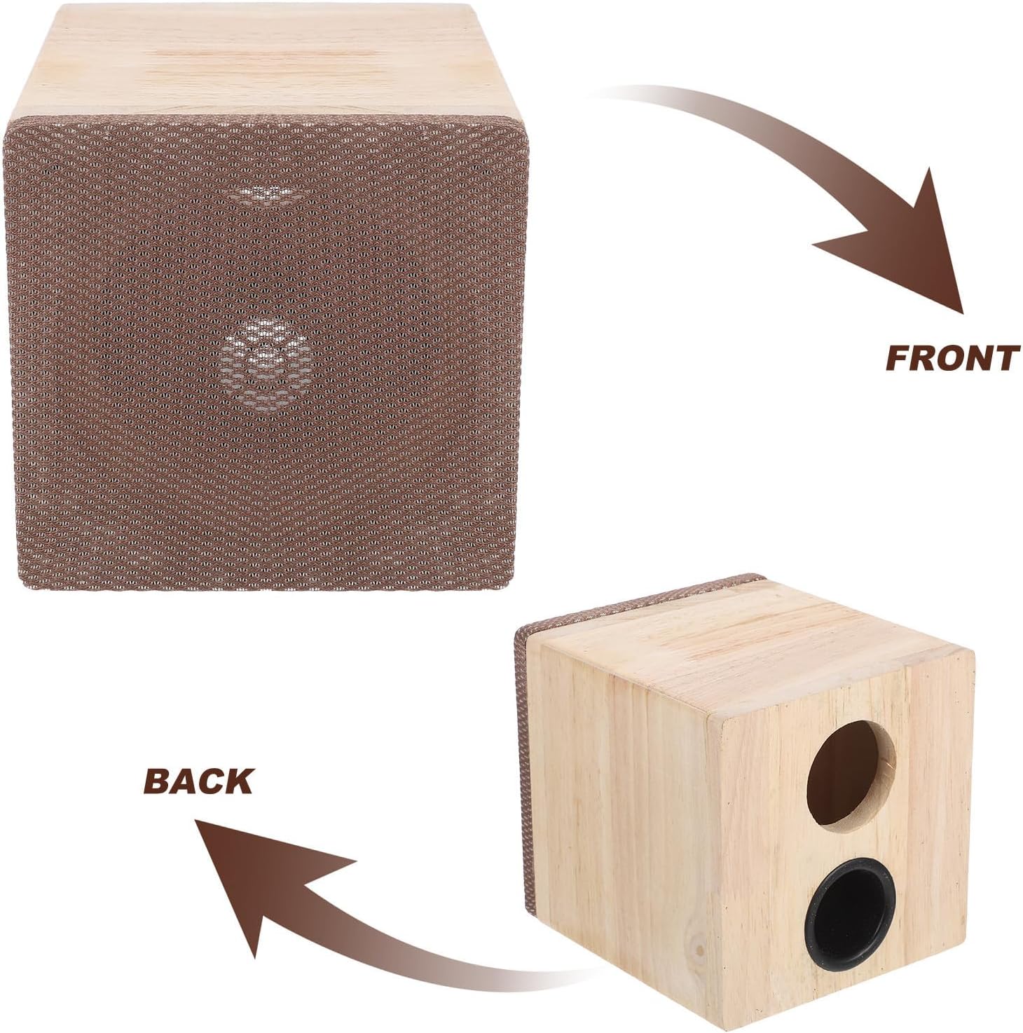 Solid Wood Inch Speaker Enclosure for Car Audio Systems
