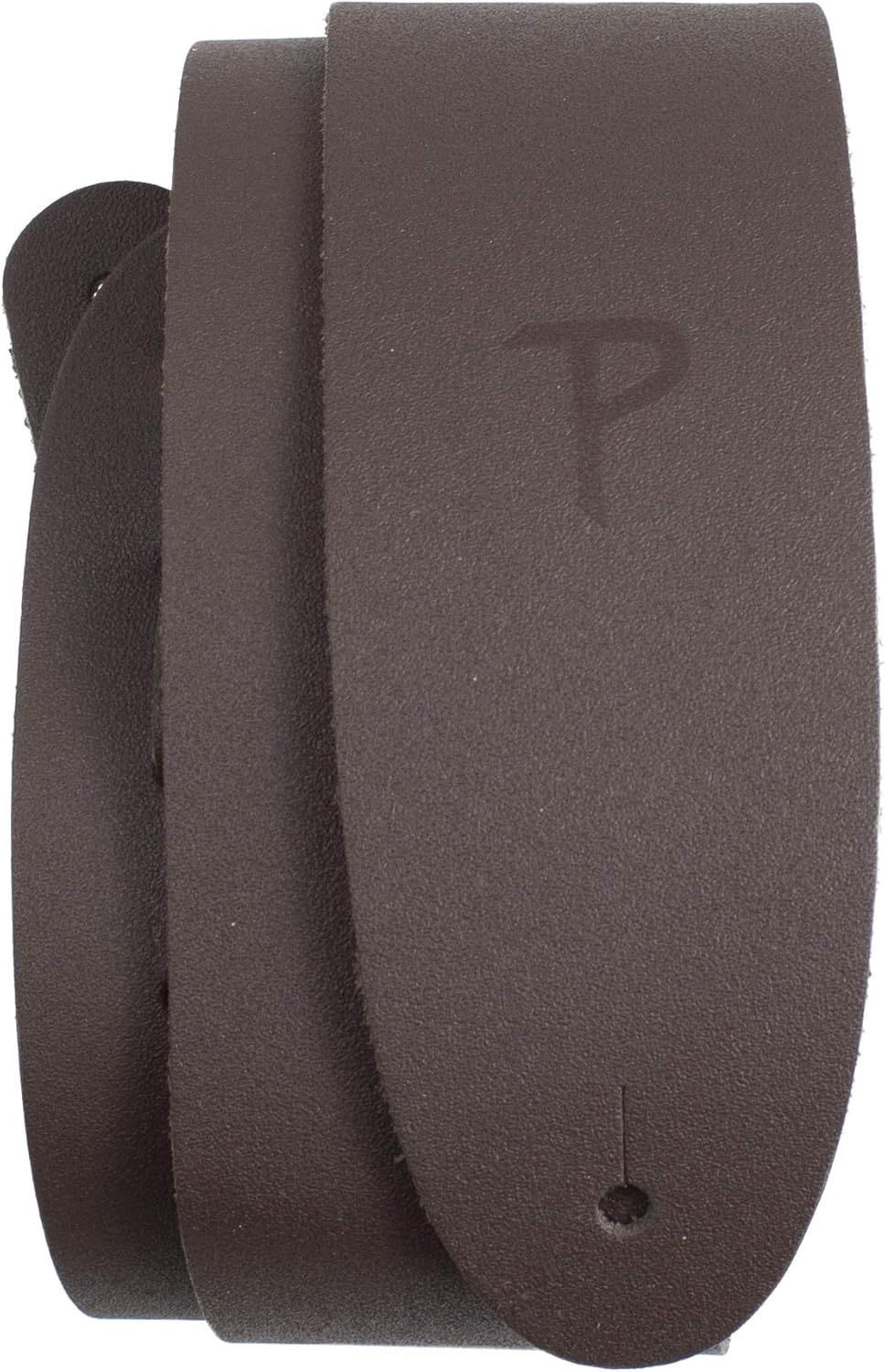 Perri's Leathers Ltd. - Leather Guitar Strap with Music Notes for Electric, Acoustic, Bass Guitar - Adjustable from 41″ to 56″ - The Famous Collection - Black & White (BMN-1254)