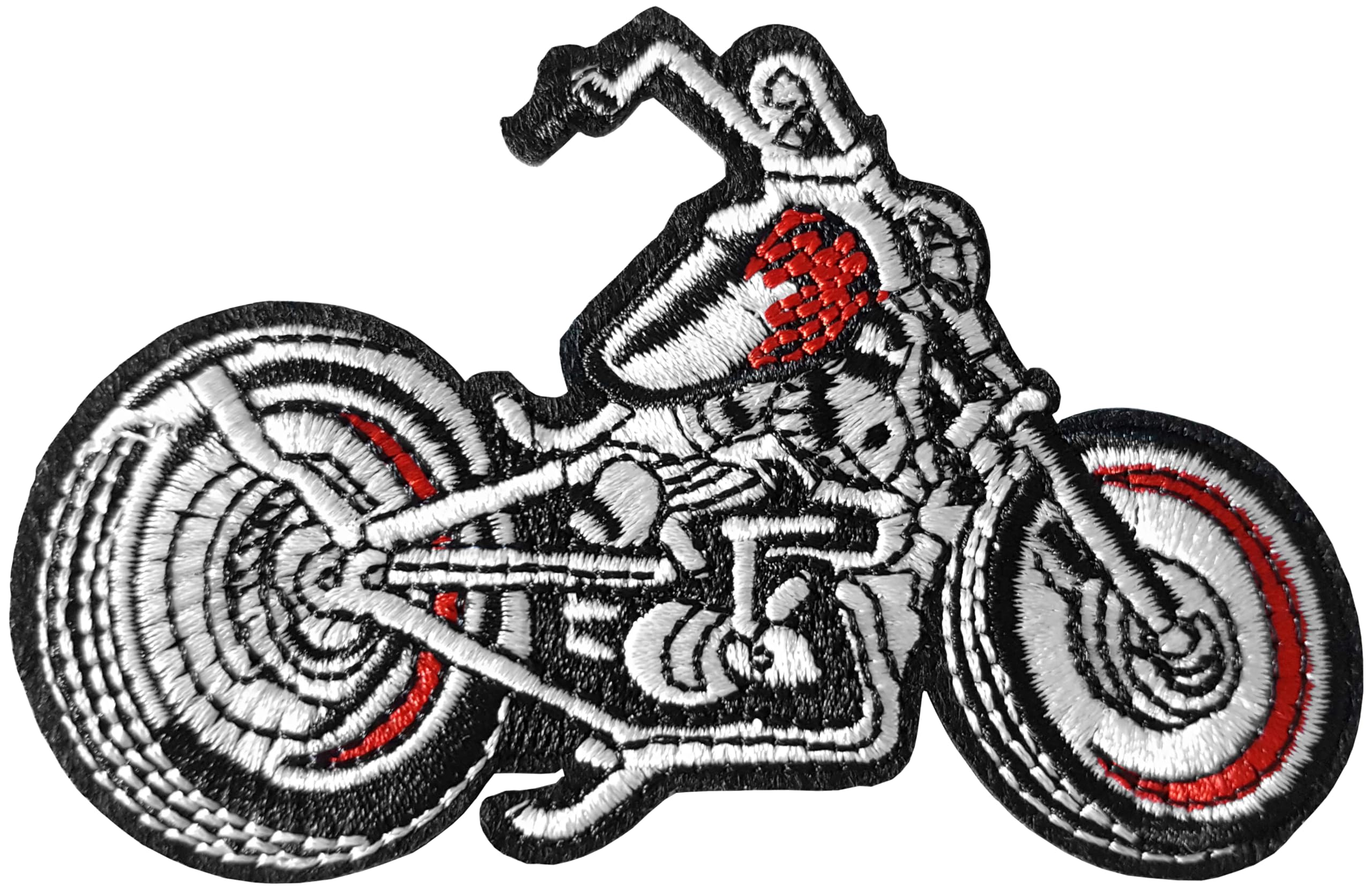 Écusson Brodé à Coudre Ou à Repasser Pour Veste De Motard Motif