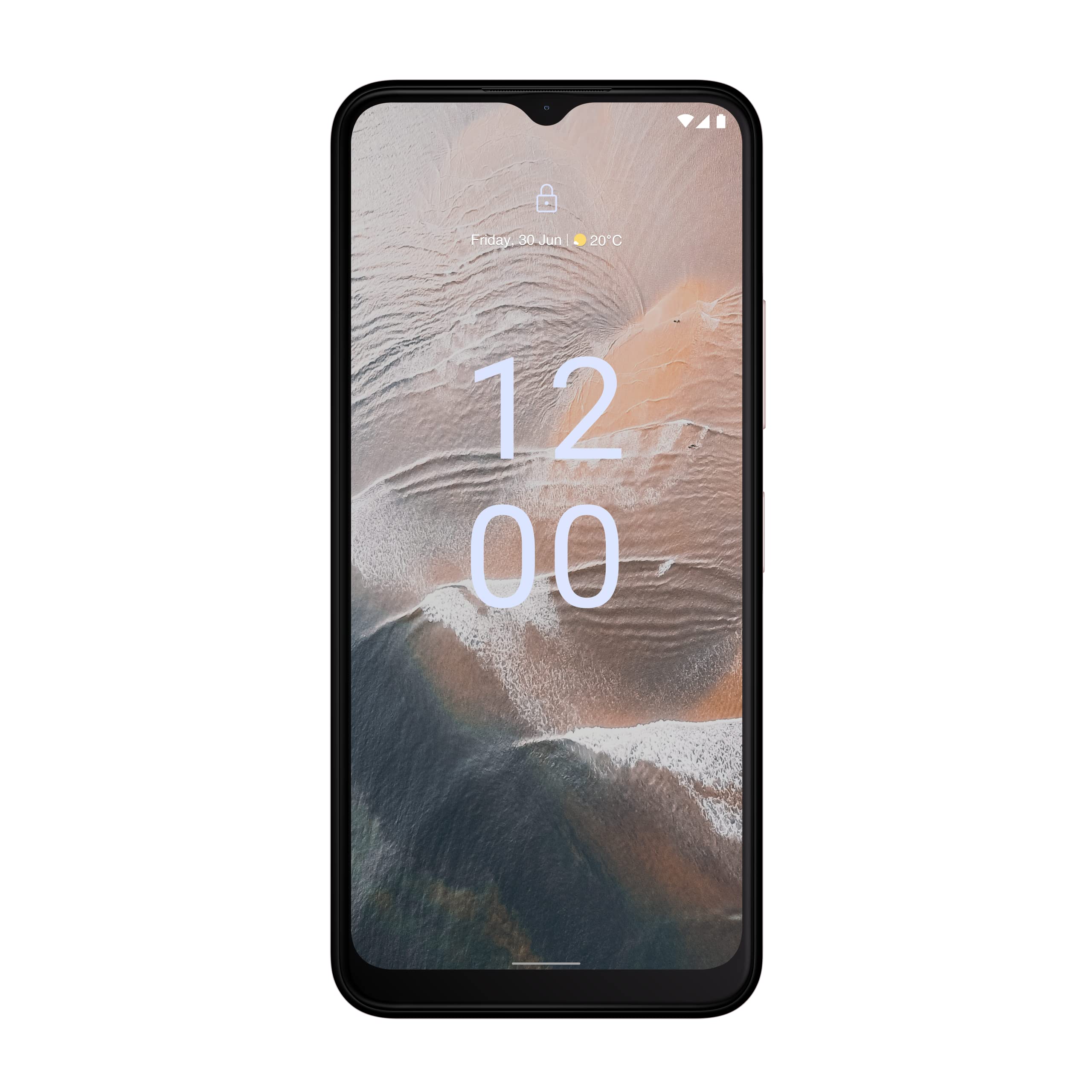 Nokia C32 Smartphone 4G 64GB, 4GB RAM, Dual Camera 50 Mp, Display HD+ da 6.52″, Android 13, Batteria da 5000 mAh, Dual Sim, Rosa, versione con cavo USB Type-C aggiuntivo