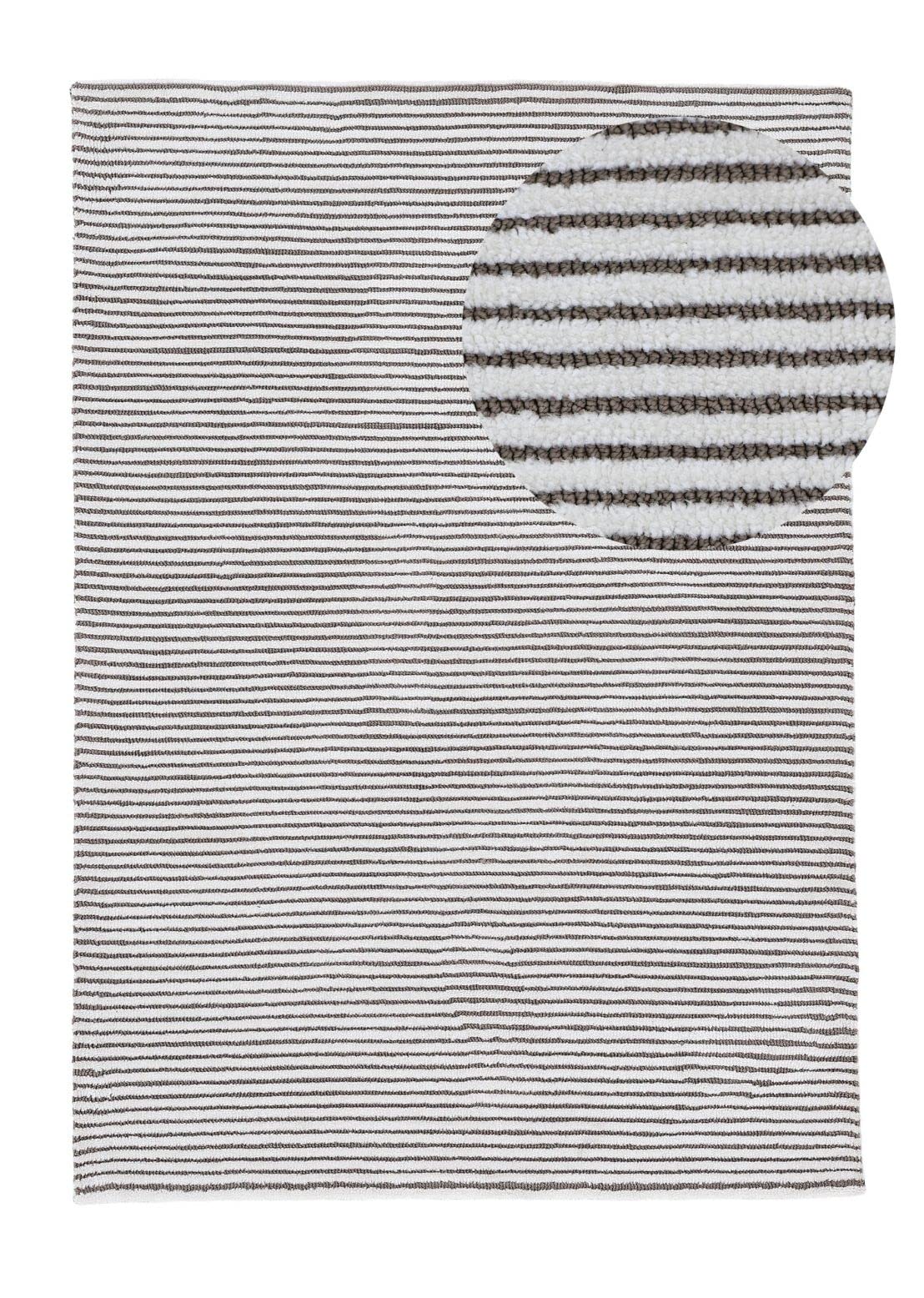 carpetfine Teppich Holly weicher Teppich Creme 80x150 cm für Wohnzimmer, Schlafzimmer & Kinderzimmer