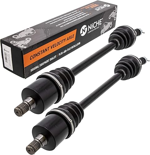 NICHE Eje trasero CV medio eje de transmisión para Can-Am Commander Max 800R 1000 1000R 705502411 705502355 paquete de 2