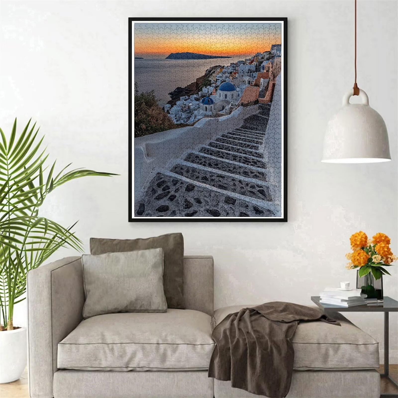 Puzzle 5000 elementów dla dorosłych puzzle dla dorosłych 5000 sztuk, wodne miasto, gry edukacyjne, drewniane puzzle, zamek puzzle, prezenty dla nastoletnich chłopców w wieku 14-16 lat, 156 x 105 cm, g