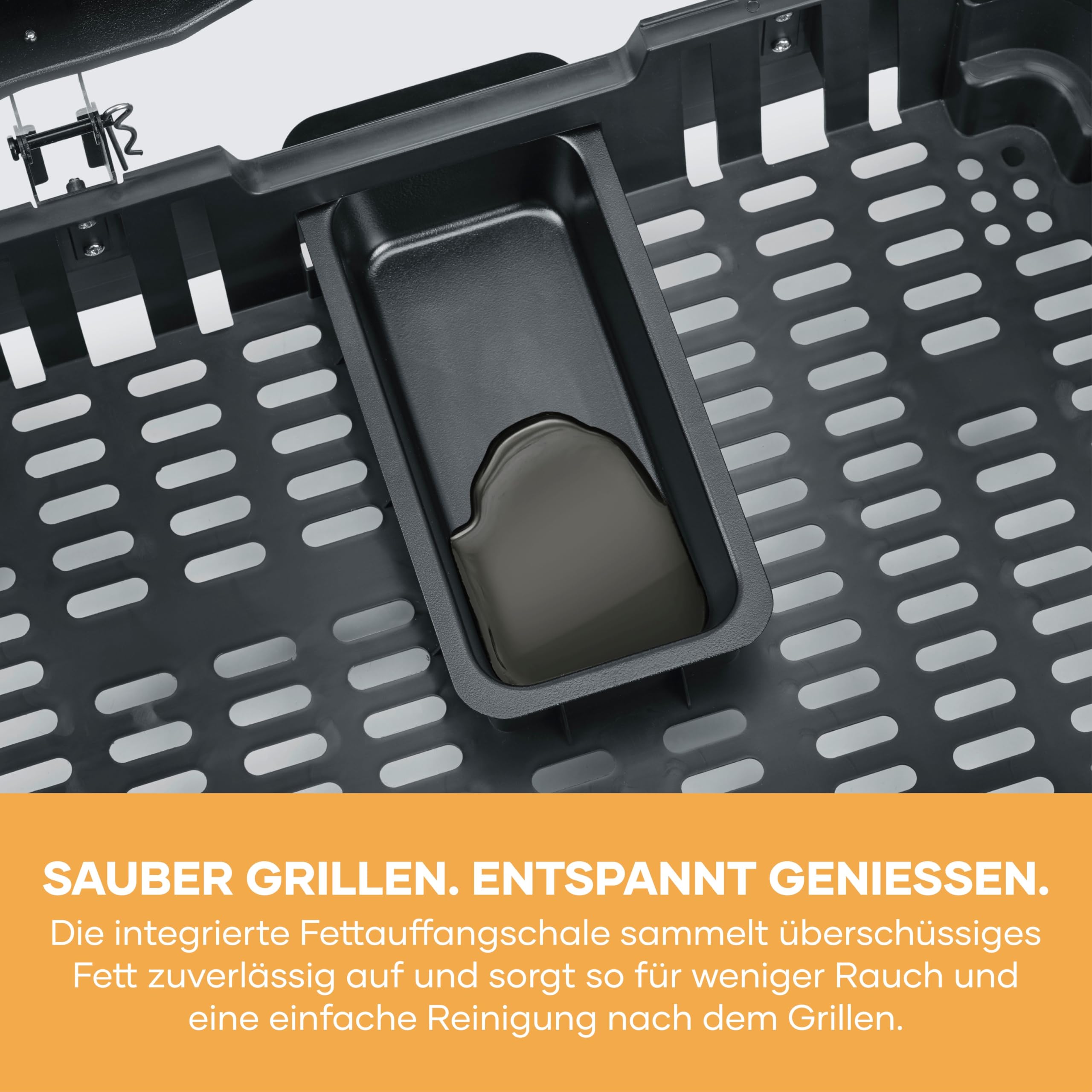 Severin Stand- und Tischgrill, Elektro-Grill für Balkon, 2300W, 10 Min. Aufheizzeit, Keramik-Beschichtung, max. 230°C, mit Deckel, Standgestell, Thermometer, 45x30cm Grillfläche, matt-schwarz, PG 8598