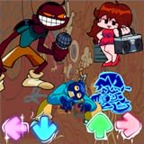 FNF Whitty Hit: Testis Anger - Definitive Edition of that bomb man and funkin guy being hungry with low rise (hot-headed underground rock star player who happens to have some beef with your GF parent)