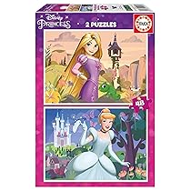 Educa – Puzzle Disney Principesse | 2×48 pezzi Puzzle Set | Disney Principesse, Bambina | dai 4 anni (19997)