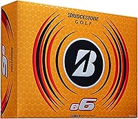 Bridgestone e6 Golf Balls - Soft Feel, Long Distance Straight Flight, Low Compression 45 - Tiger Woods Approved