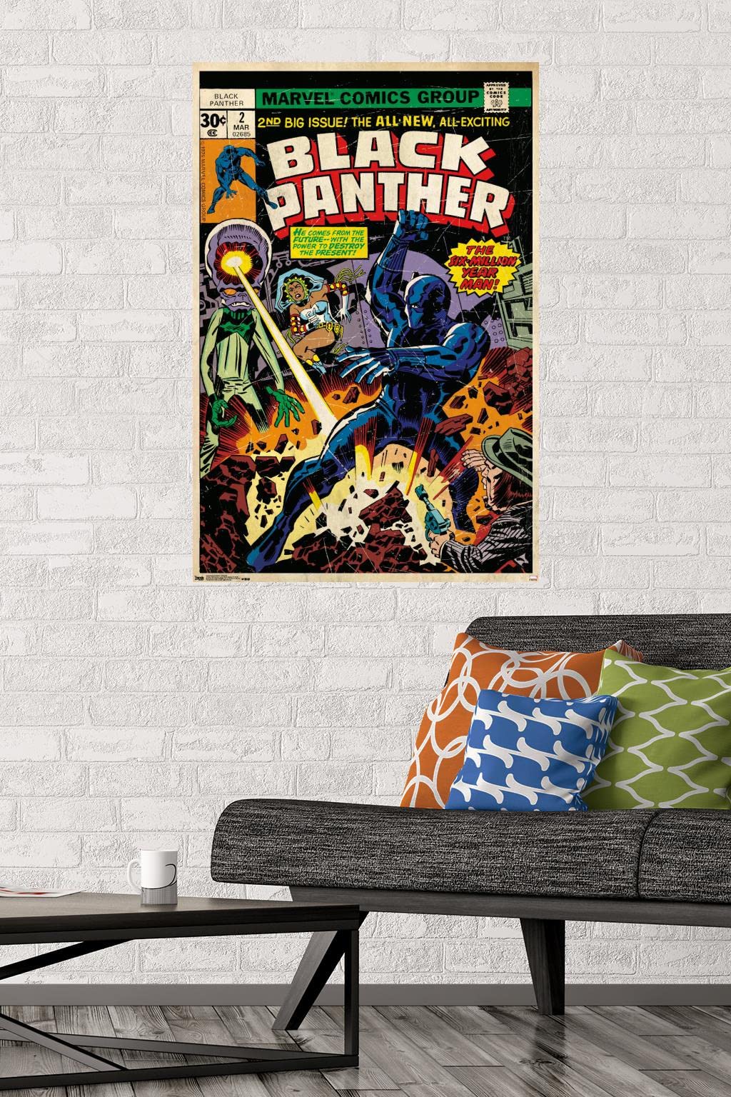 Amazon.com: Trends International Marvel Comics Black Panther