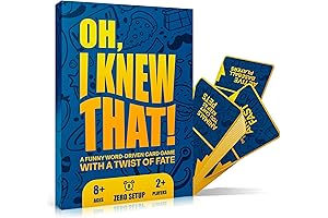 OH, I KNEW THAT! - Fast-Paced Family Friendly Word Association Games