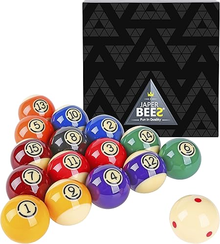 Miniatura 9 de JAPER BEES Juego de Bolas de Billar Bolas de Piscina Set de Billar