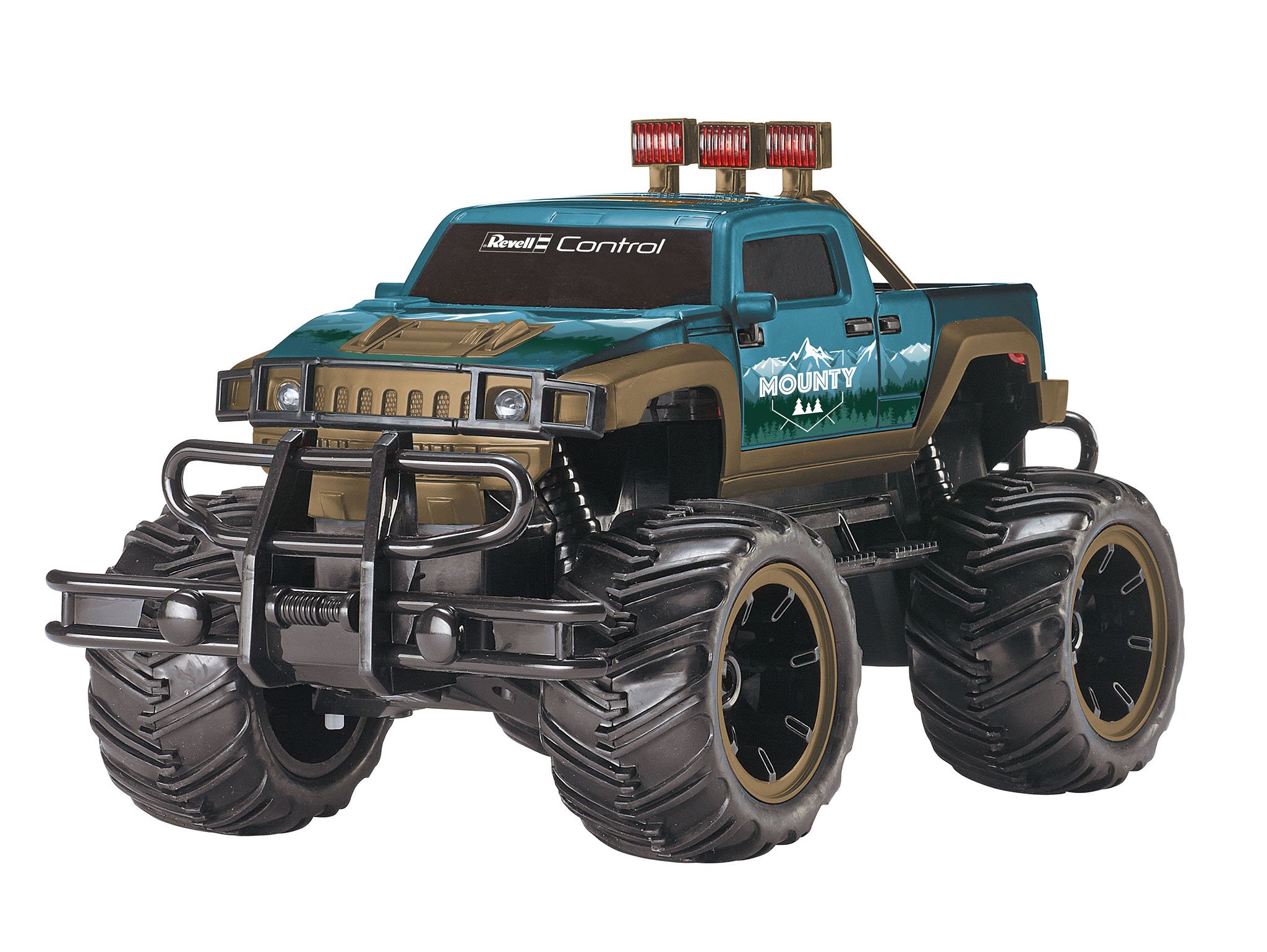 Revell Control Mounty Truck zabawka, niebieska