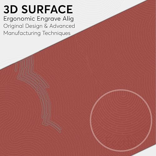 Miniatura 3 de Extra Thick 12mm Exercise Mat – Non-Slip, Joint-Friendly & Cushioned Fitness Mat for Yoga, Pilates & Floor Workouts – Durable, Supportive & Includes