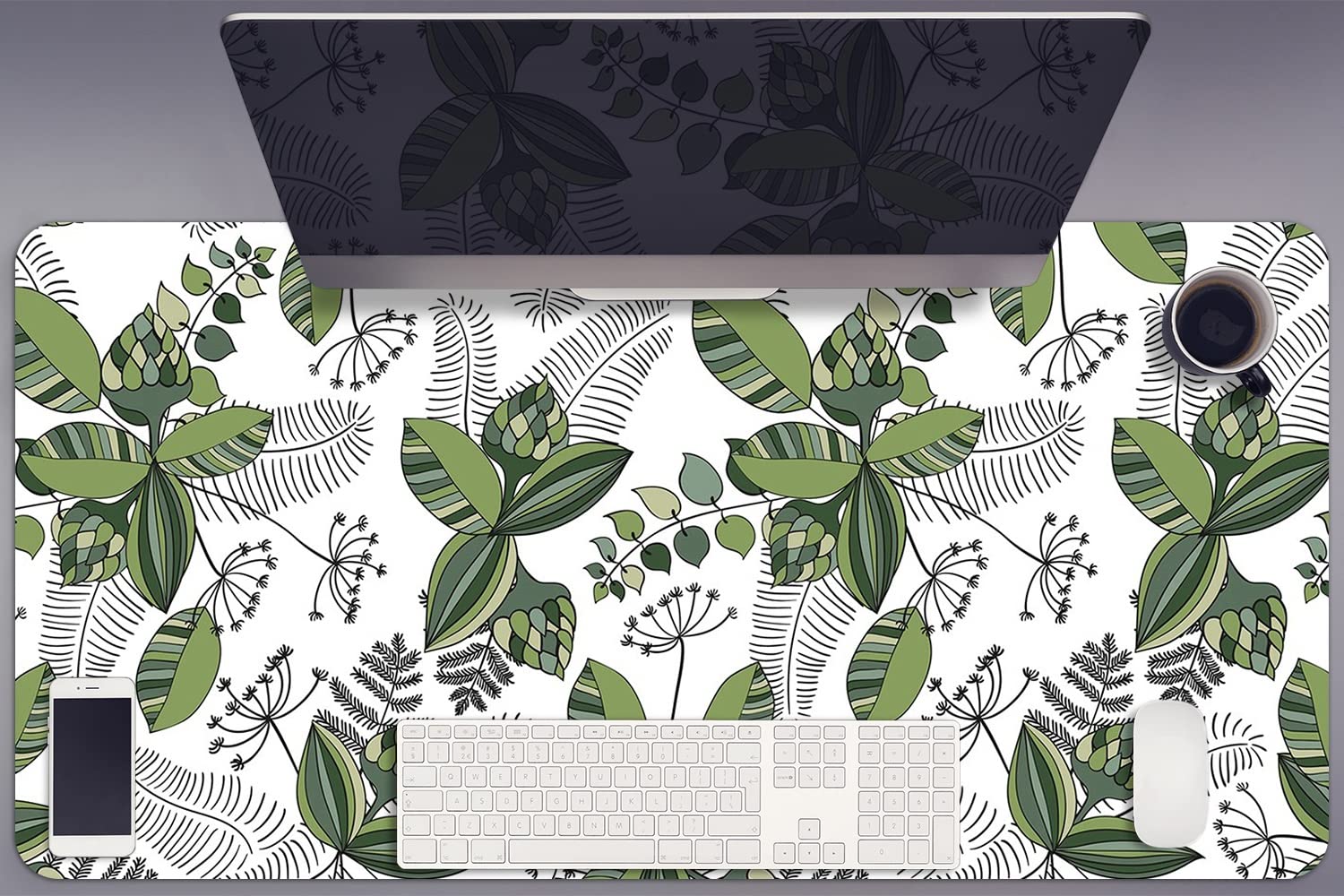 Tapis de bureau imperméable pour protéger des rayures et taches - 8