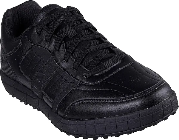 Skechers Men's Work Elston 2.0 Sr Lace Up Food Service Shoe