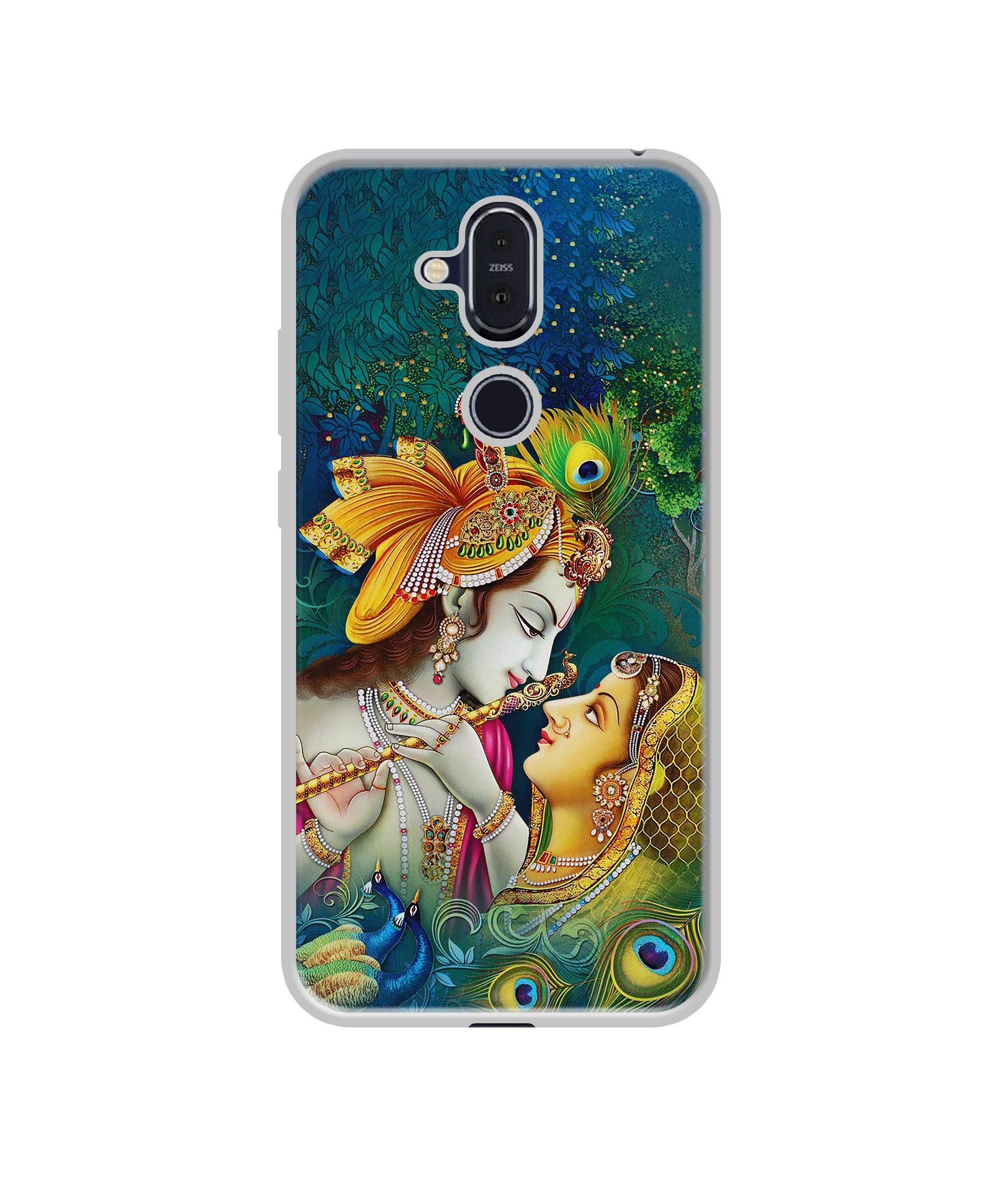 Casotec Radha Kishan Love Design Printed Silicon Soft TPU Back Case Cover for Nokia 8.1 (B08XQ71ZVR) Amazon Price History, Amazon Price Tracker
