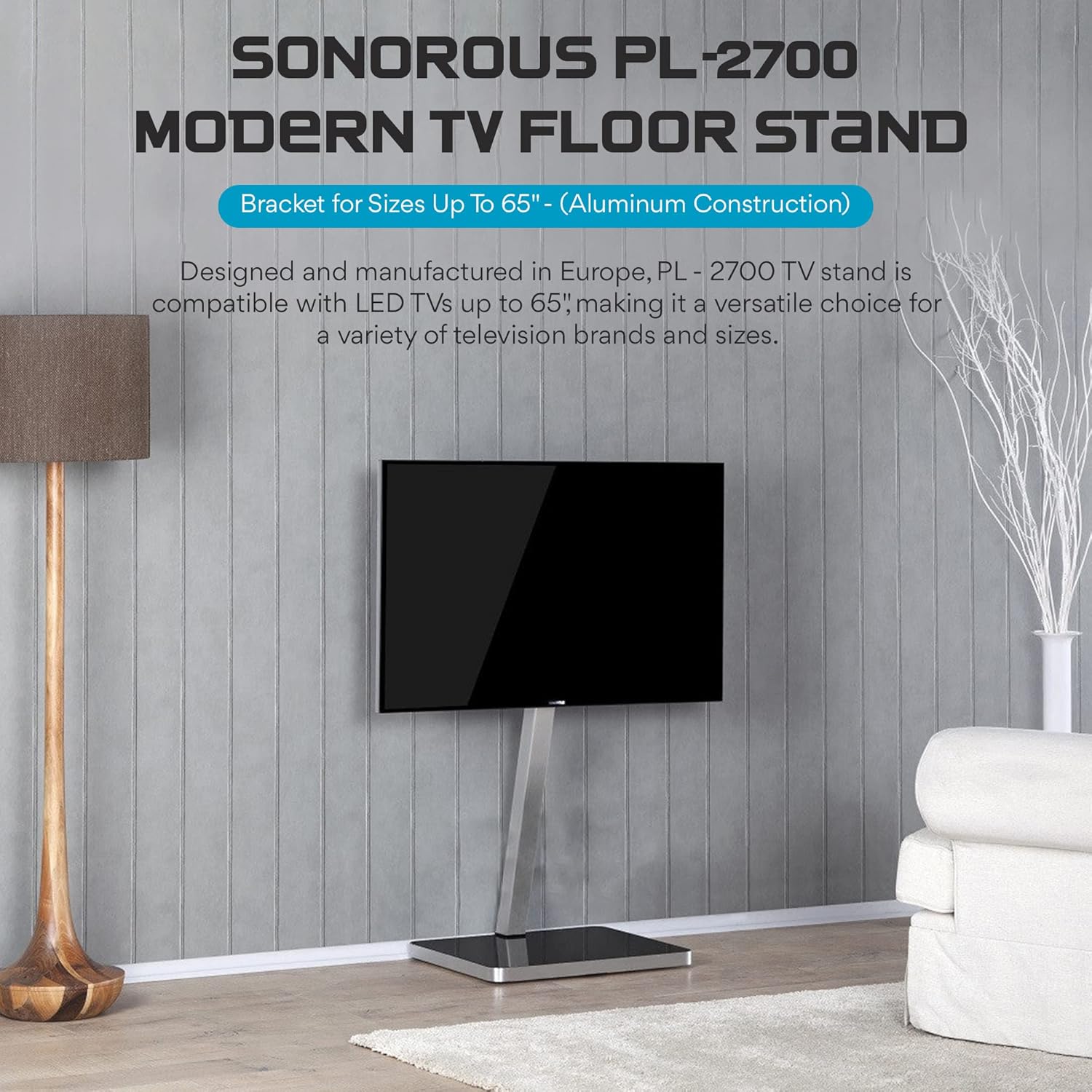 Soporte Articulado Para Pantallas De 40" A 75" - Soportes Para Televisión Y Pantallas
