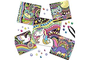 Innofans Suncatcher Gem Art Kits For Kids, Arts & Crafts, 7 Year...