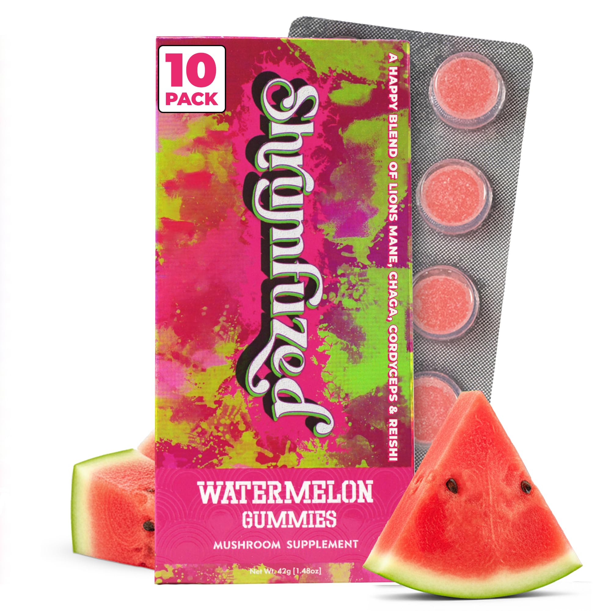 Amazon.com: Shrumfuzed Mushroom Gummies | Nootropic Mushroom