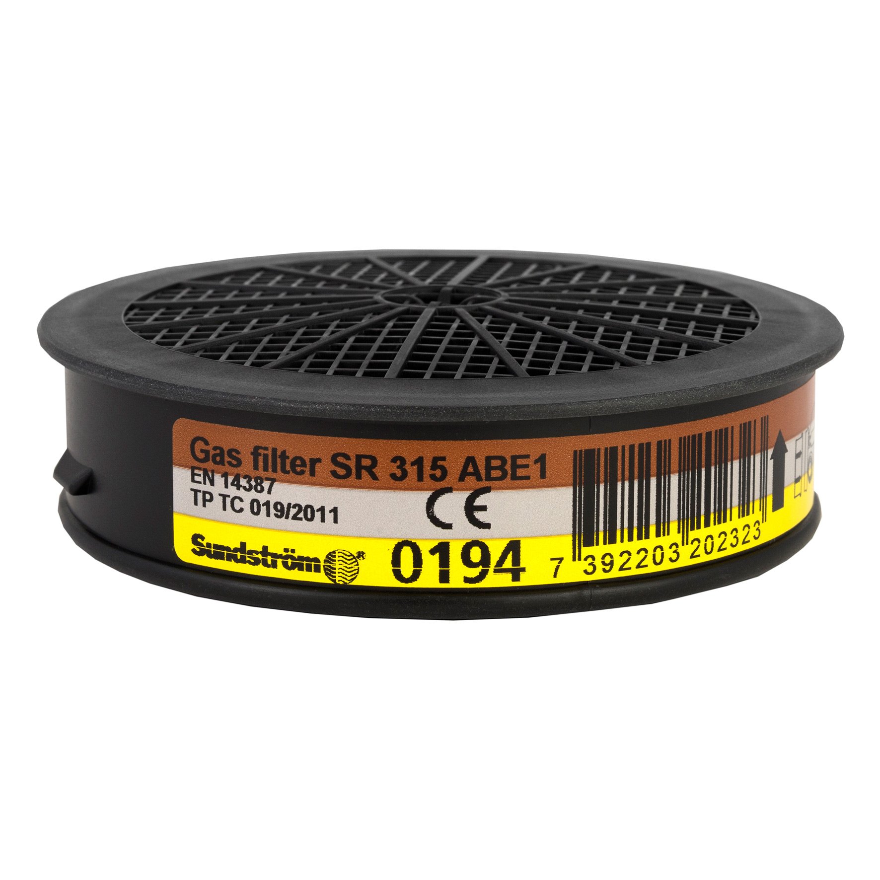 sundström Filtre à gaz SR 315 ABE1 H02–3212