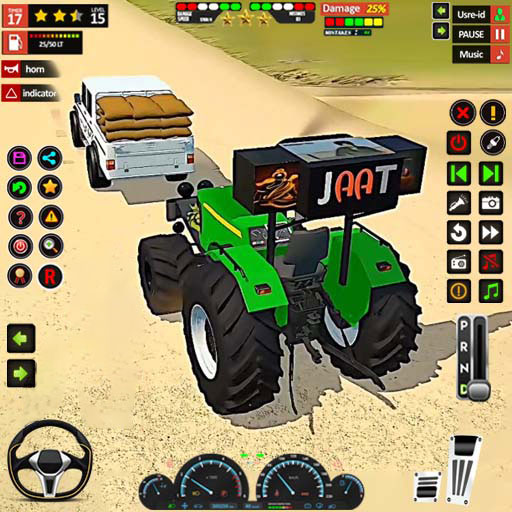 Tractor Farming Games