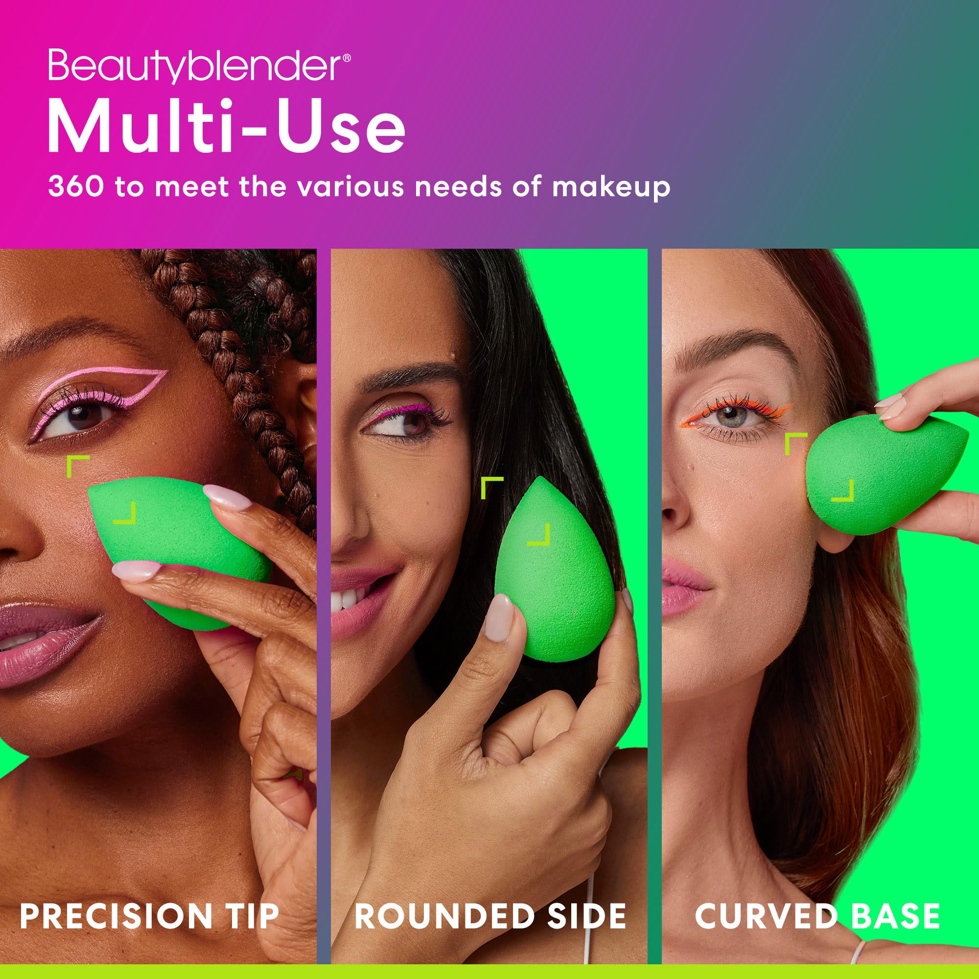 BeautyBlender 1 éponge sans latex bio pour fond de teint liquide, 1 pièce