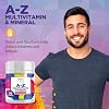 A-Z Multivitamin and Minerals Tablets, Vitamins for Men's and Women's, 23 High Strength Vitamins and Minerals Including Iron, Zinc Vitamin C and More (90)