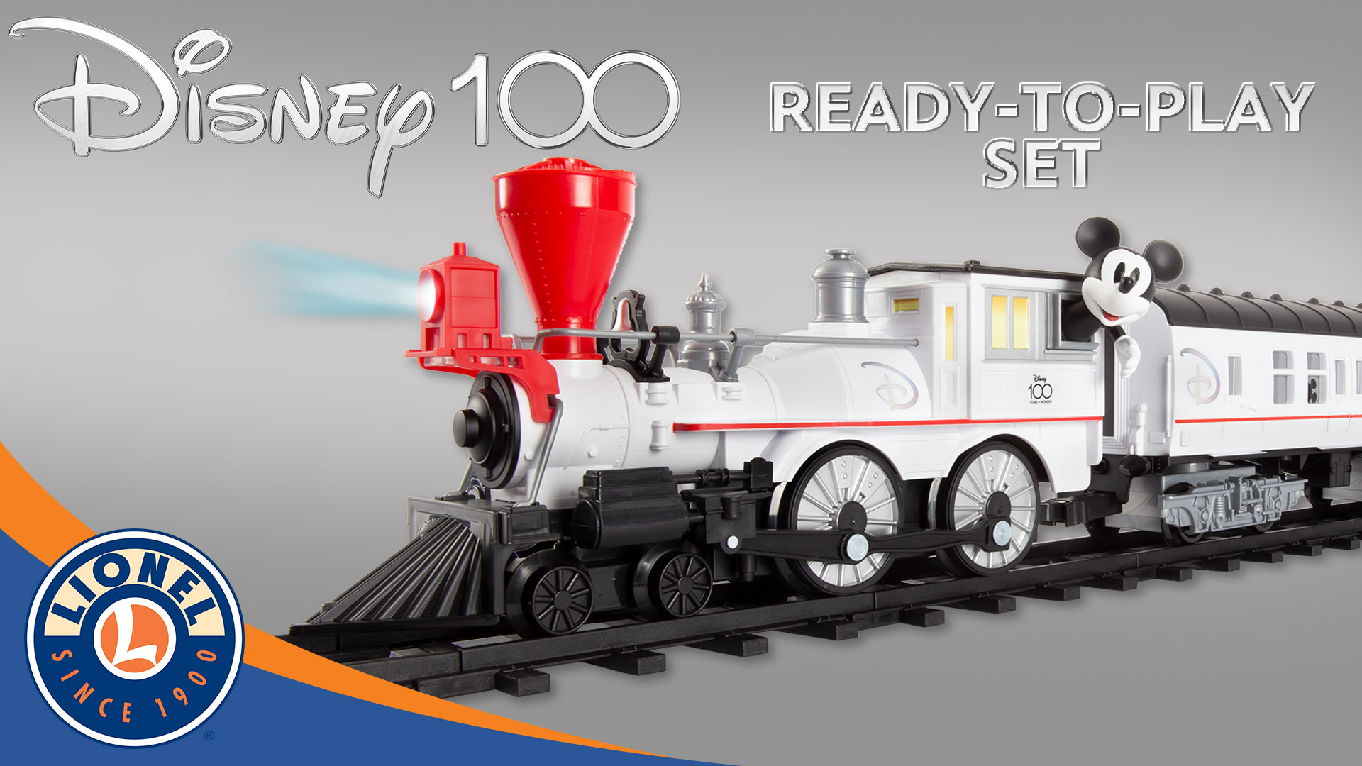 Watch Disney100 Celebration Ready to Play Train Set on Amazon Live