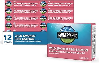 25+ Seafood and Rice Casserole Recipes for Family Meals 13 Wild Planet Wild Smoked Pink Salmon Fillets in Extra Virgin Olive Oil, T...