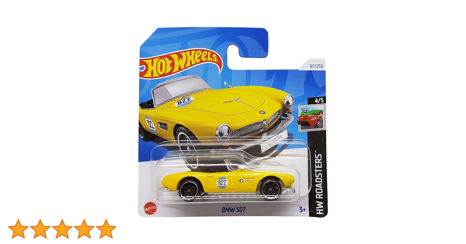 Hot Wheels - BMW 507 - HW Roadsters 4/5 - HTC15 - Short Card