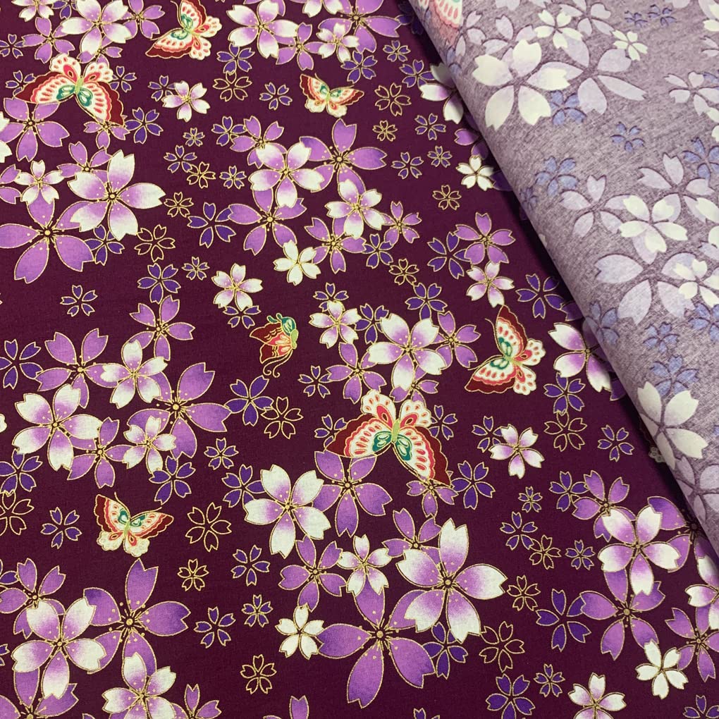 Jukway Cotton Fabric by The Metre, 100x145 cm, 100% Cotton Fabrics - Image 2