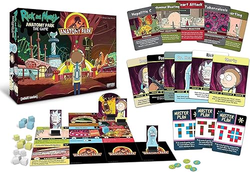 Miniatura 3 de Juego para parque de anatomía de Rick y Morty de Cryptozoic Entertainment.