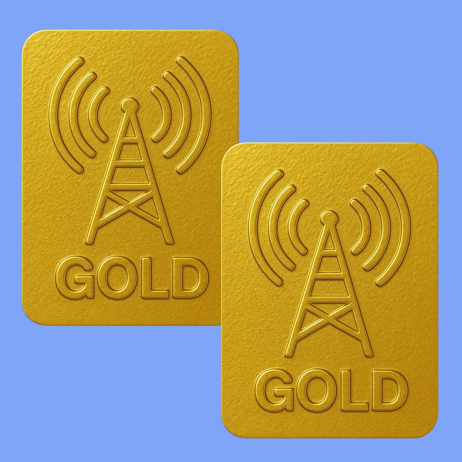 Gold Mobile Anti Radiation Chip Sticker for Safe Lifestyle and Family Protection-image-19