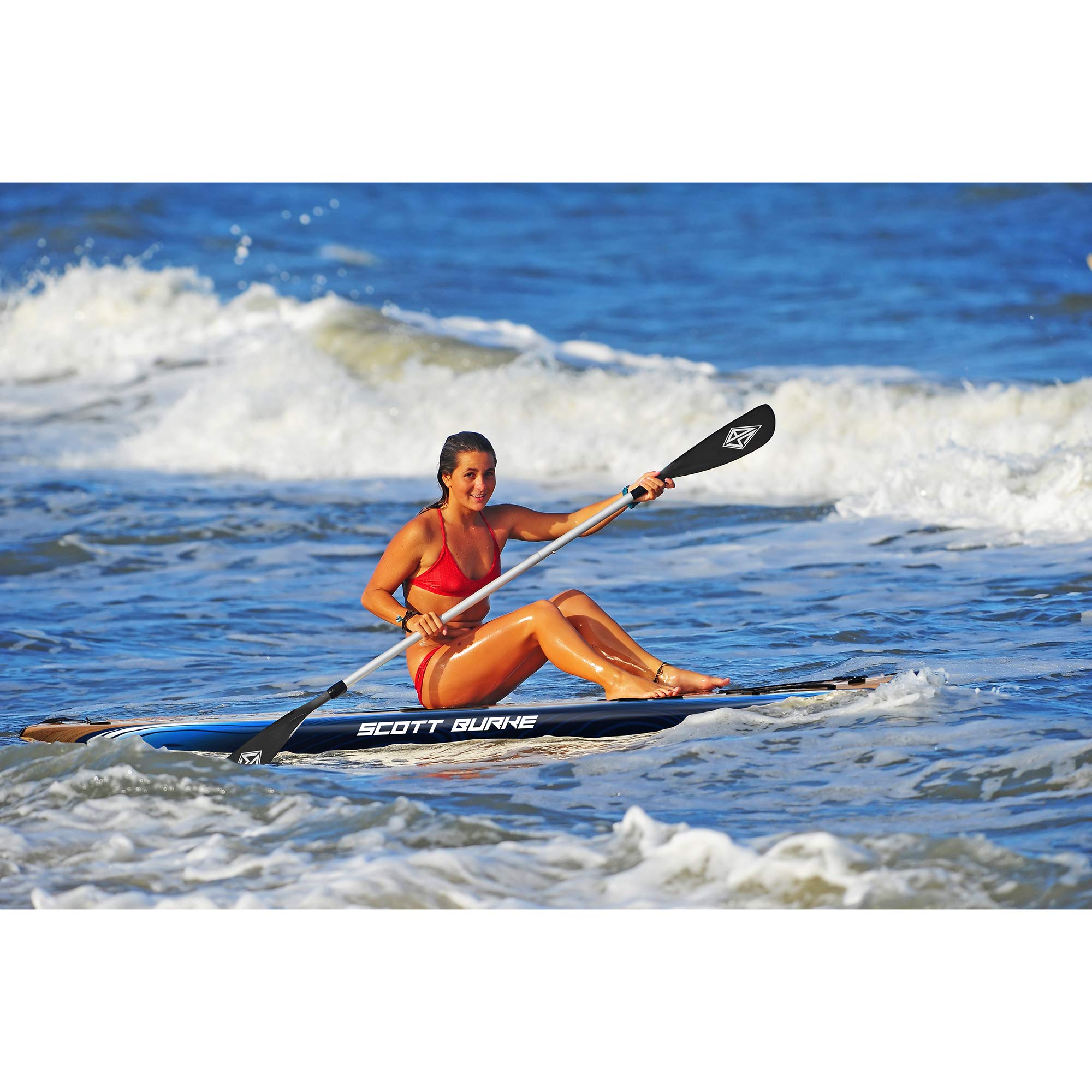 Amazon.com : Scott Burke 10'6 SUP/Yak Paddleboard Package : Sports