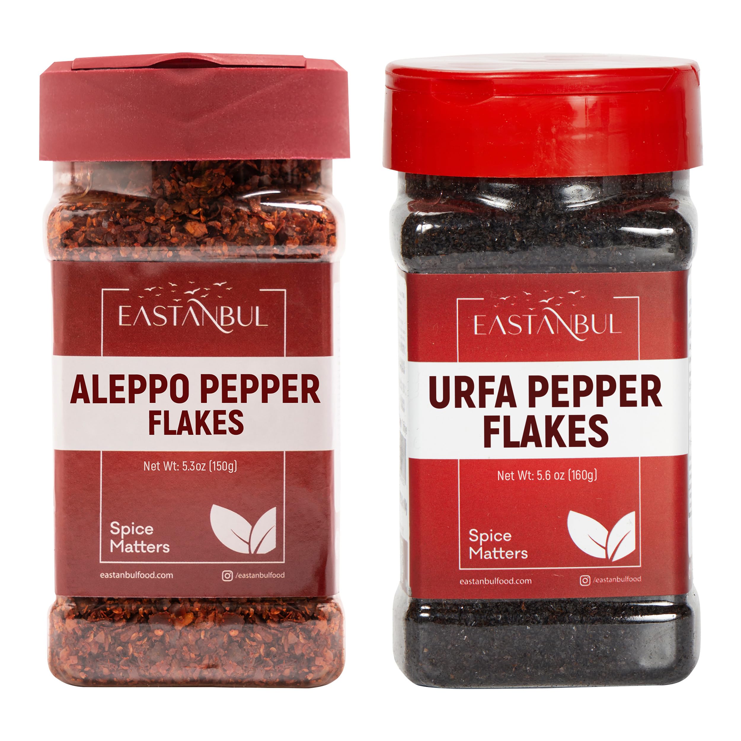Eastanbul Aleppo Pepper & Urfa Pepper - herb spice and seasoning gifts | Mubboo