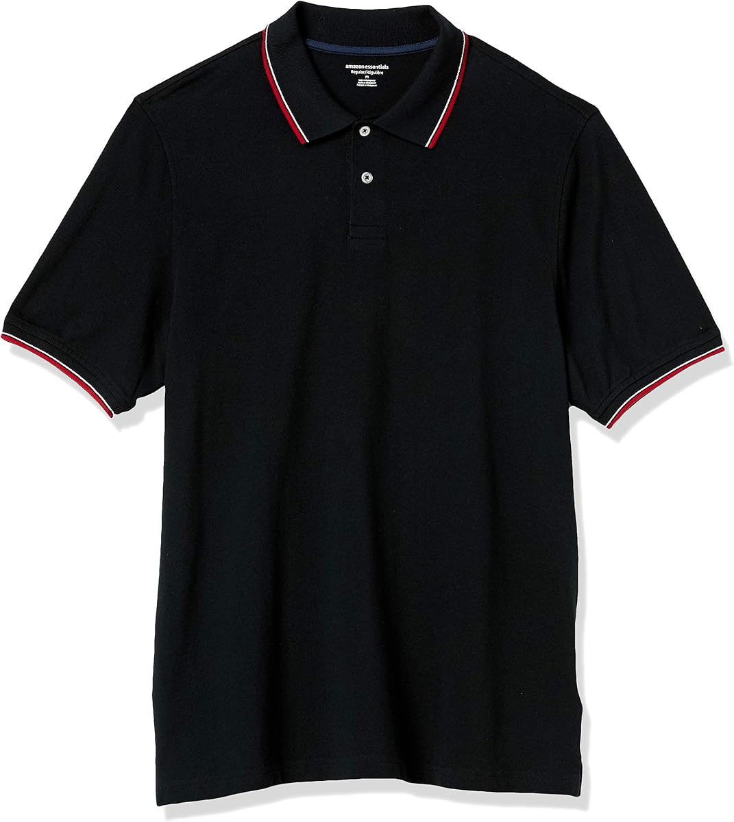 Polo de piqué de algodón de manga corta y corte recto Amazon Essentials para hombre (disponible en grande y alto)