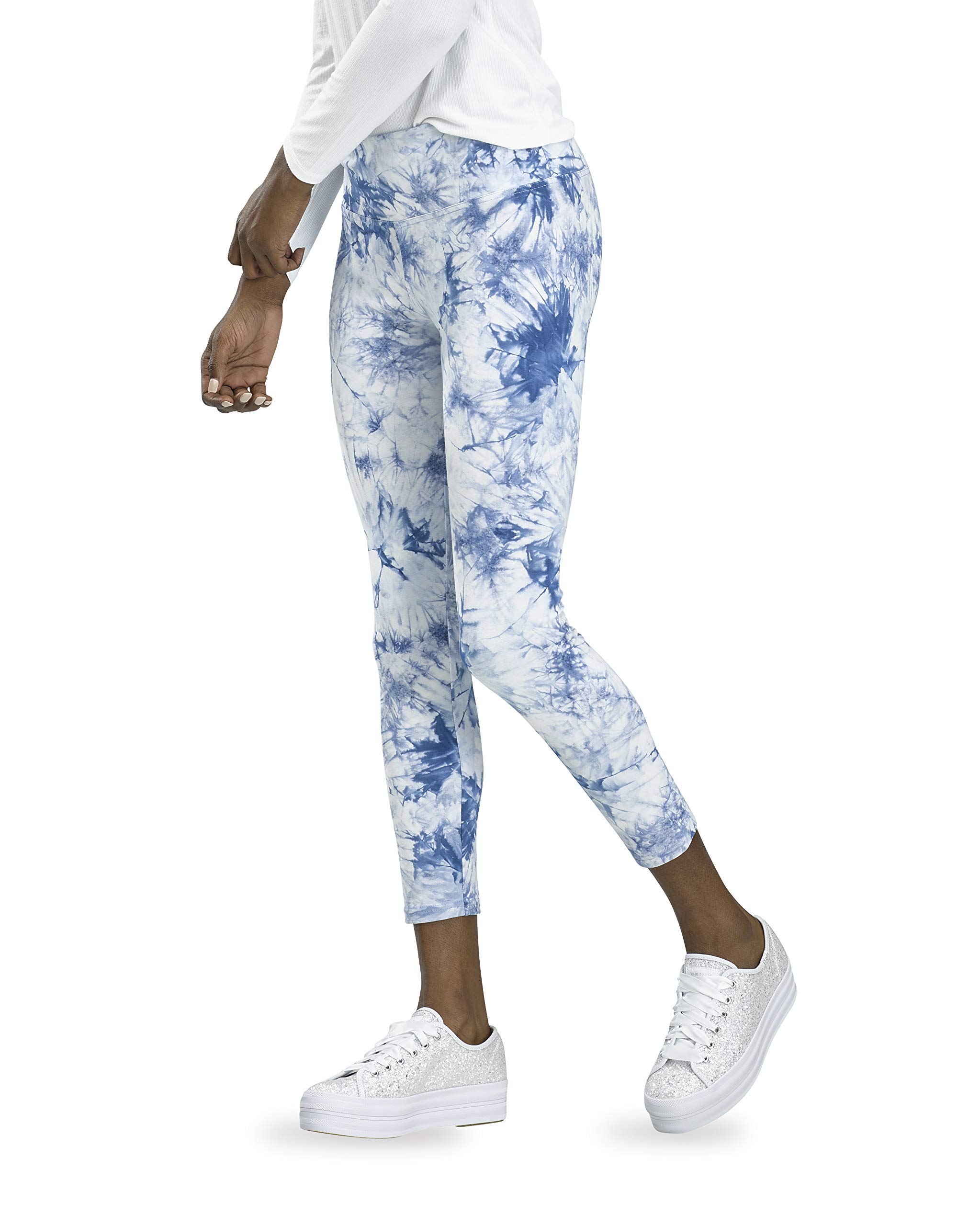 HUE Womens Activewear Collection Bike Shorts Capris Leggings