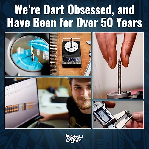 Miniatura 7 de Shot Darts - Tapete de dardos de alta resistencia, tapete profesional para dardos en T, protector de suelo (19.2 lbs), fabricado en Nueva Zelanda,