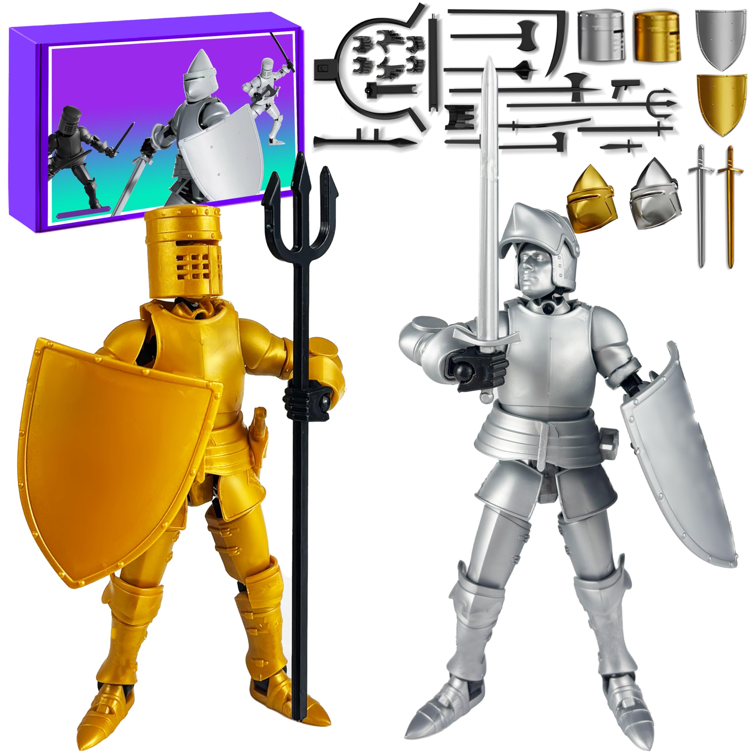 RENGNER (Pre-Assembled) Dummy 13 Robot Action Figure in Armor, T13