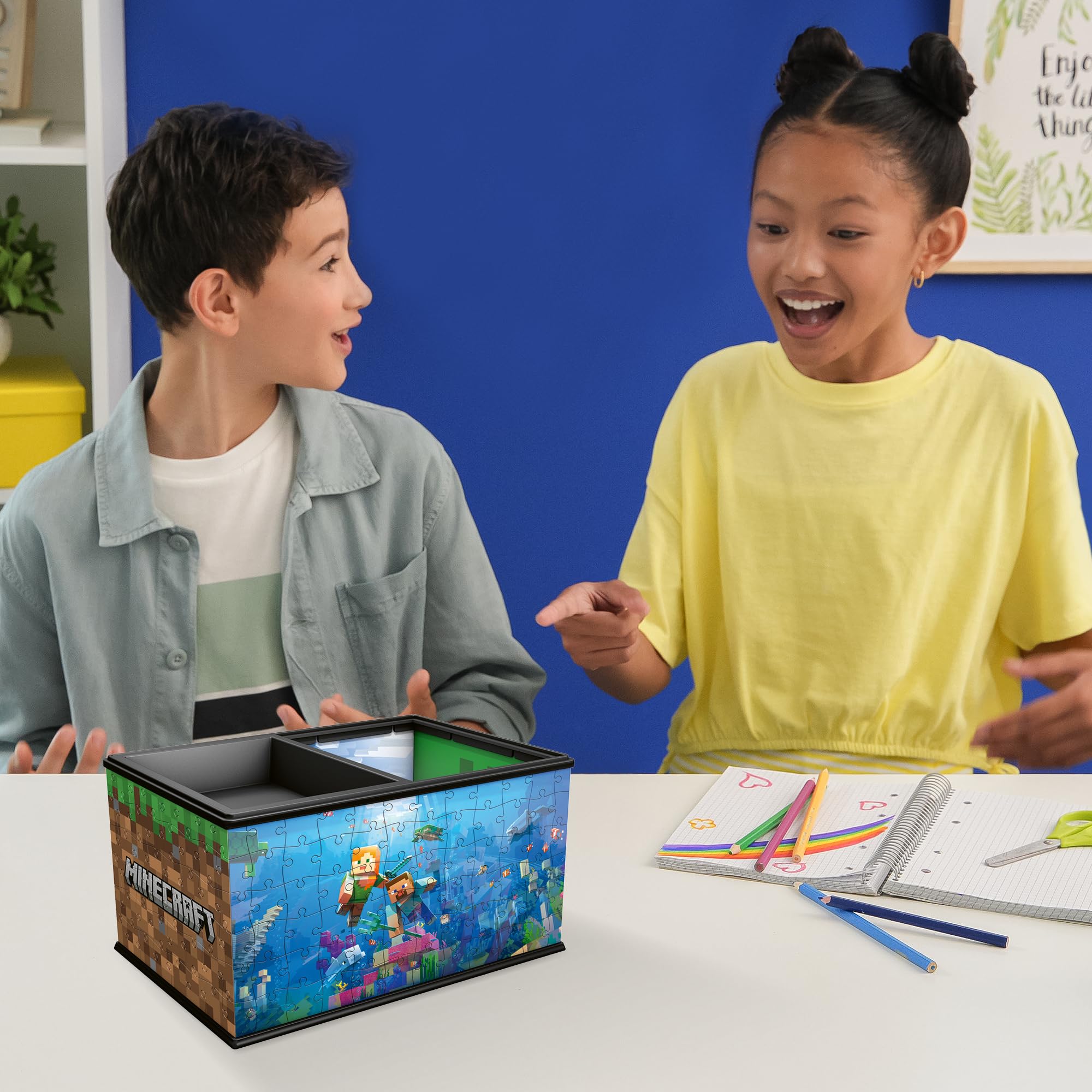 Puzzle 3D Szkatułka Minecraft