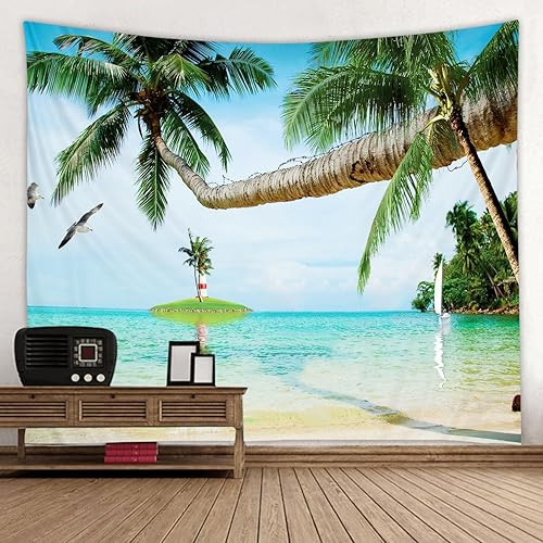 Miniatura 7 de WODEJIA Tapiz para dormitorio y lavandería, decoración estética, tapices para decoración de ducha, baño, impresión 3D al aire libre, jardín, tela