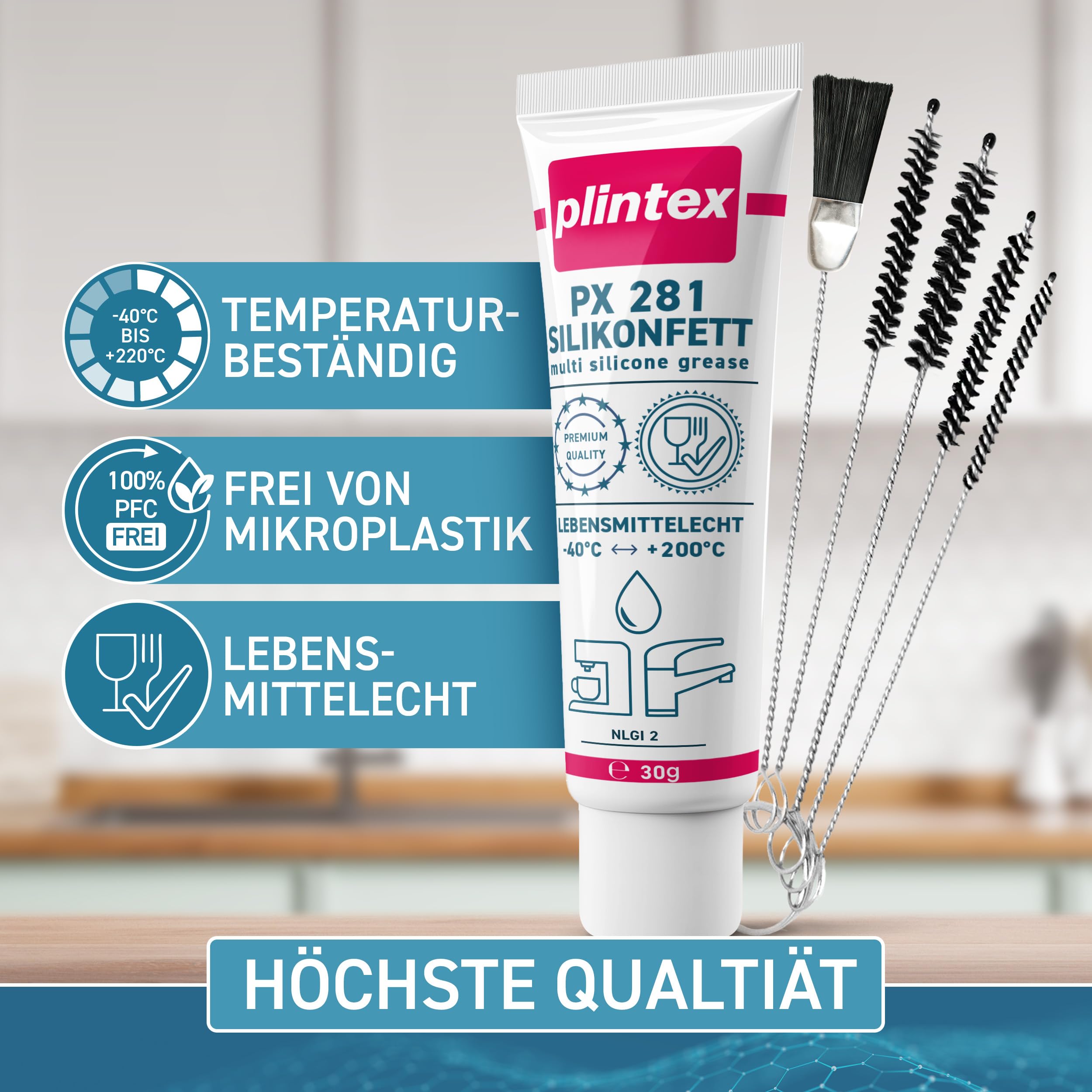 Plintex Smar silikonowy do ekspresów do kawy (PX281) (30 ml)