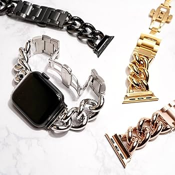 【在庫処分】Royce&amp;Roland Apple watch チェーンバンド バ Amazon.co.jp: Royce&Roland Apple watch チェーンバンド