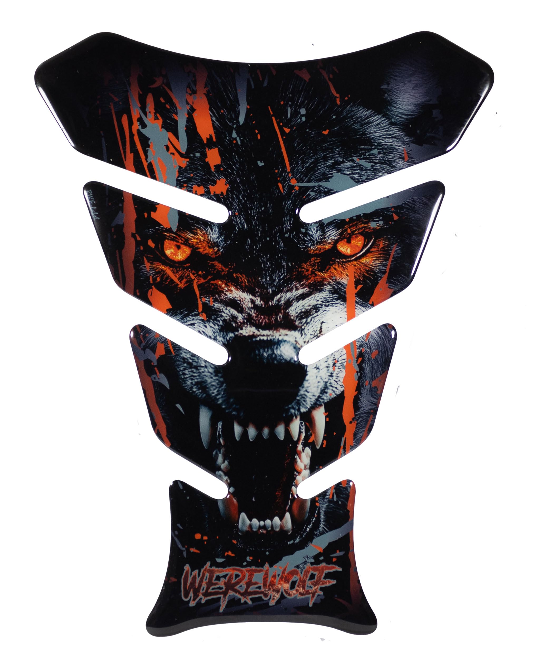 Tankpad Autocollant de réservoir moto Loup-garou compatible avec Honda X509900VA