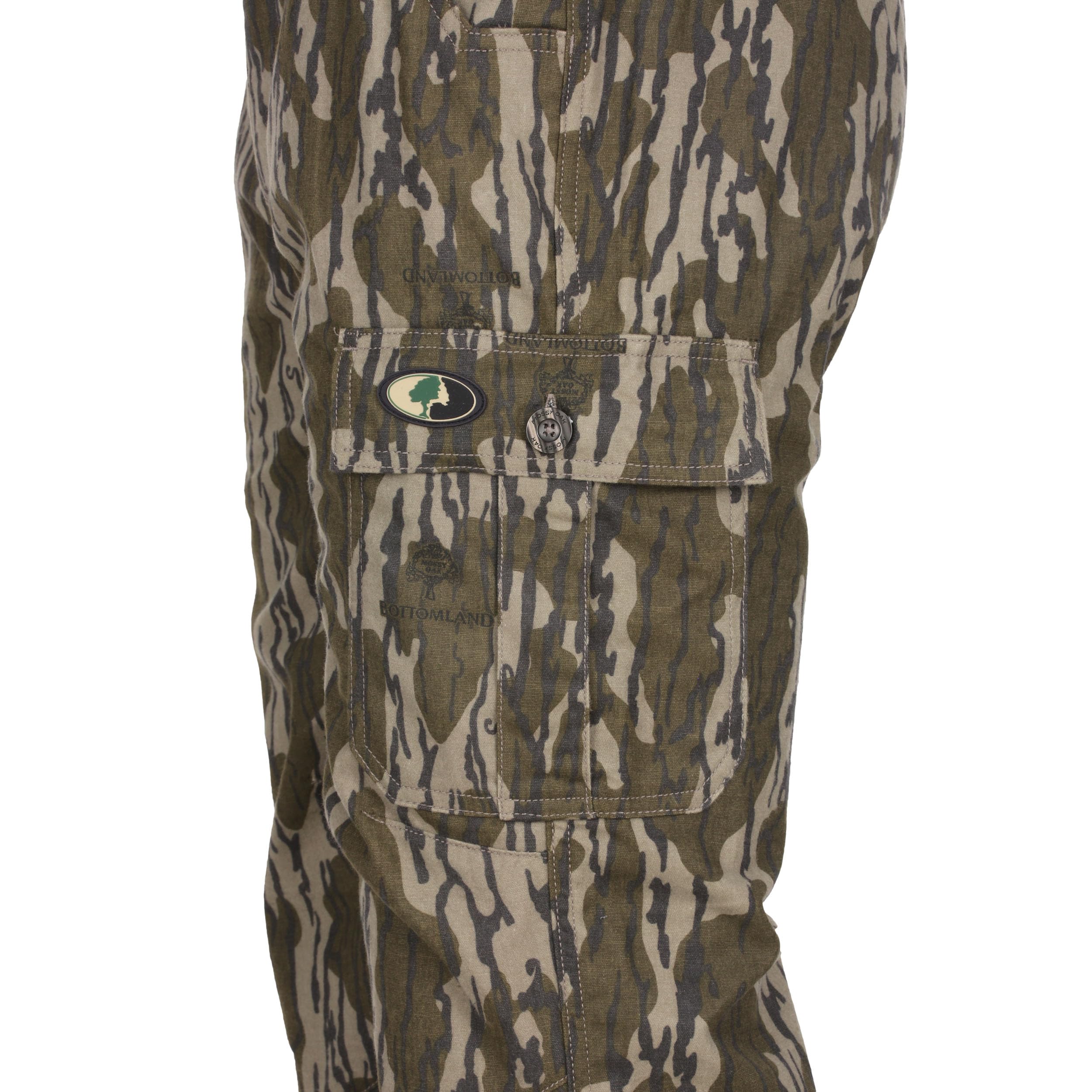 Mossy Oak Mid-Weight Chamois Camo Hunting Pants for Men