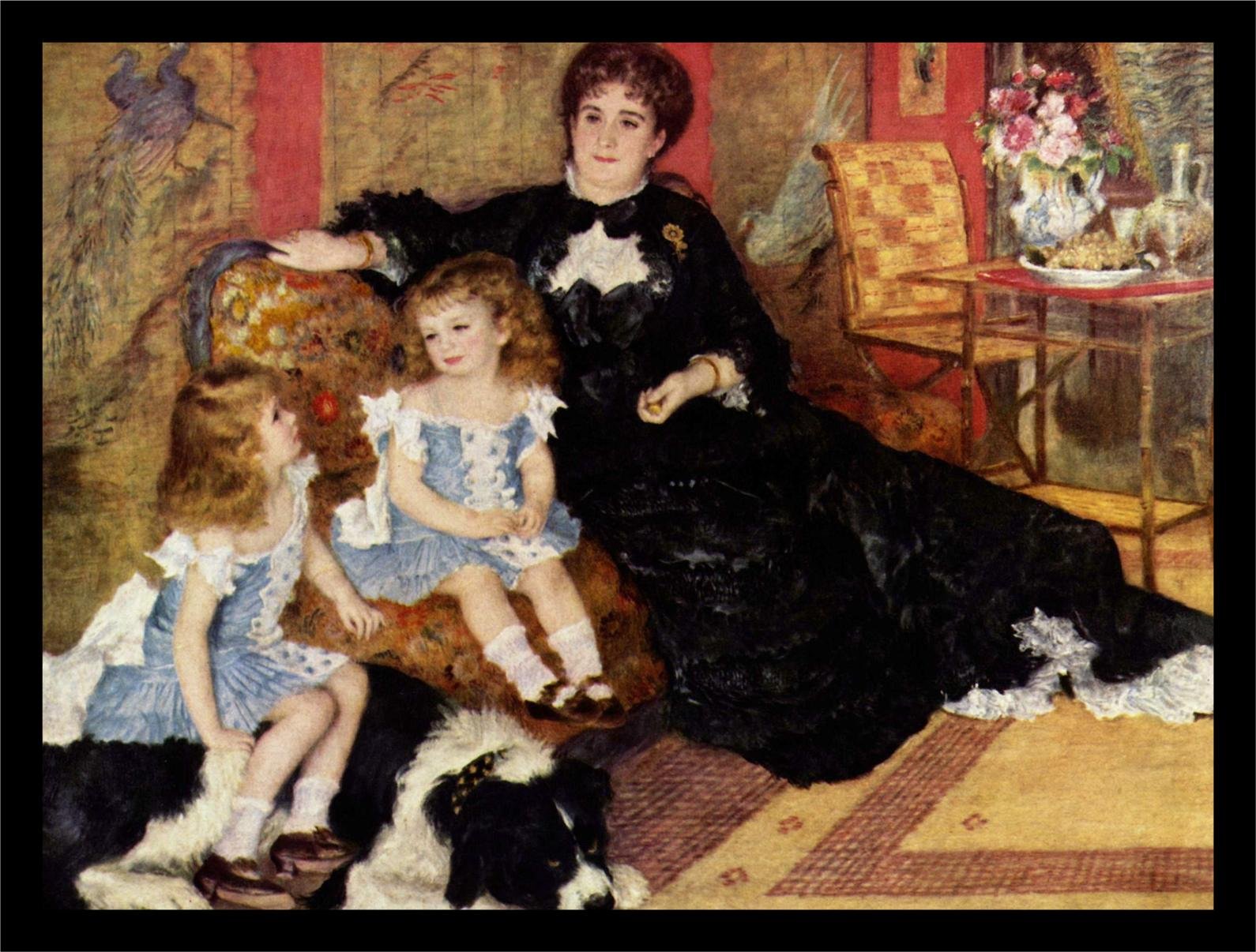 絵画『マダム人形』 絵画『マダム人形』