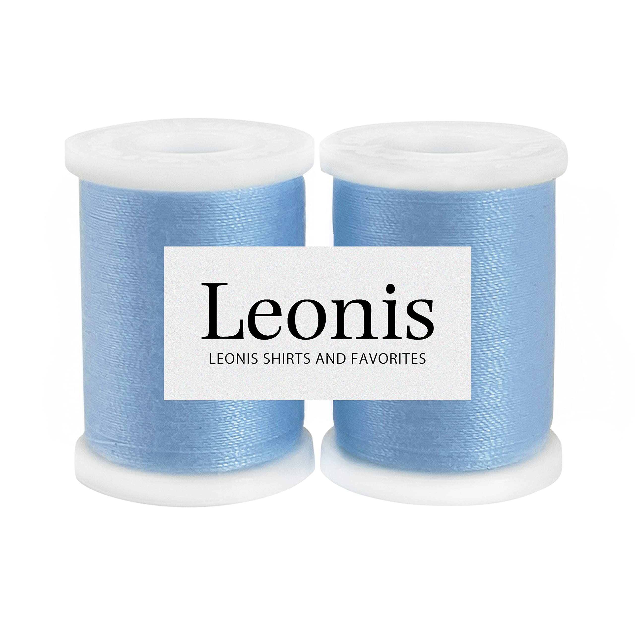LEONIS Polyester All-Purpose Sewing Threads 110 Yards/100m 2pcs [ 78315 ]
