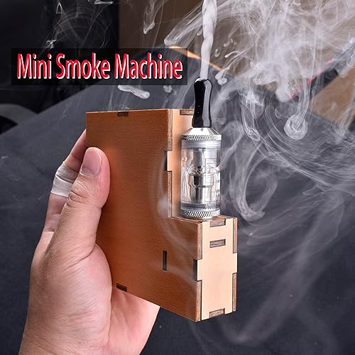 Miniatura 2 de Costronica - Máquina de humo de bolsillo, mini máquina portátil de humo de madera para DJ, fiesta y actuación