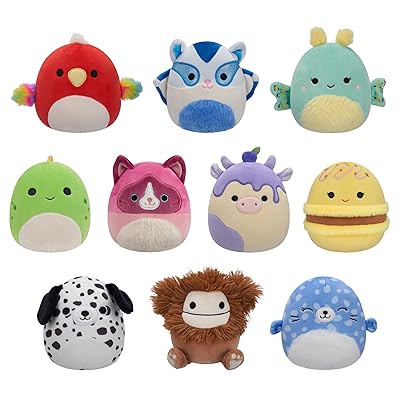 Squishmallows Original Halloween 4-Pack – Official Jazwares Plush (Little) (Amazon Exclusive)